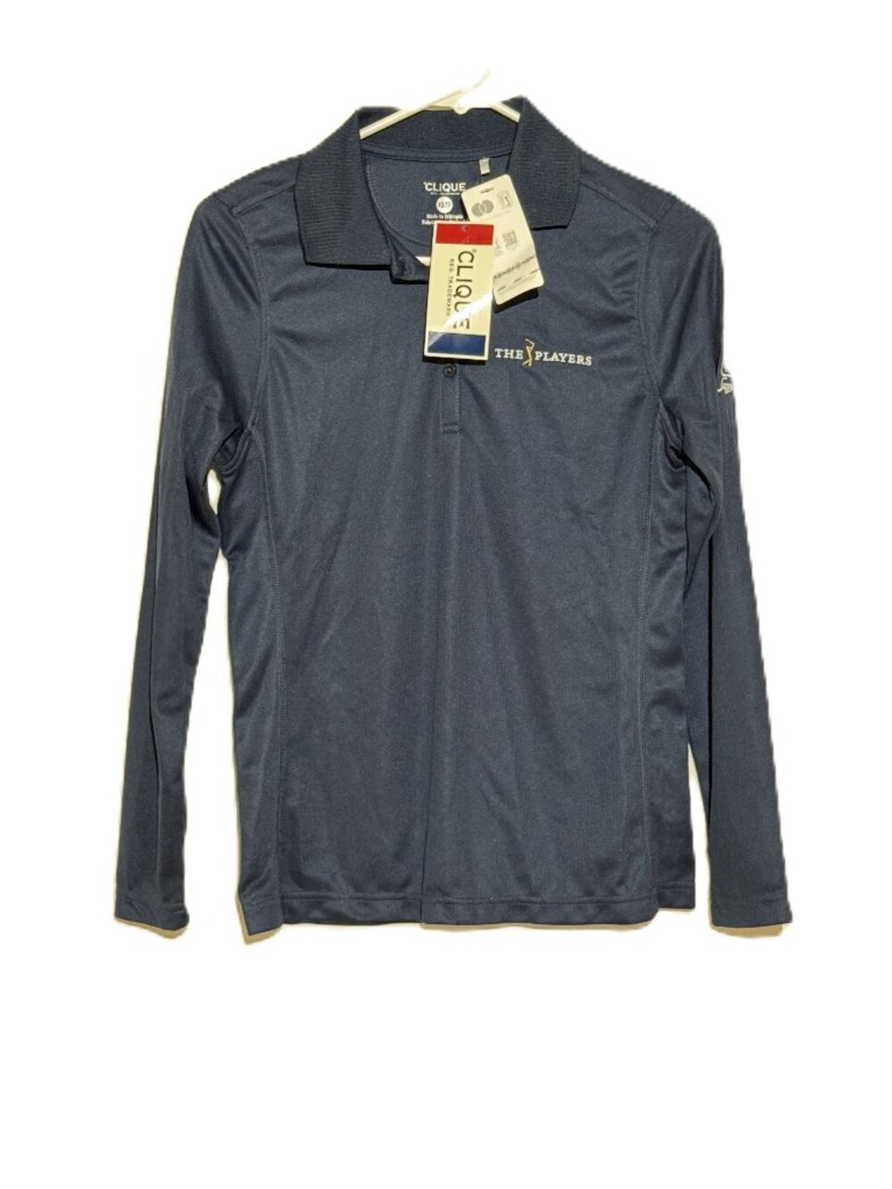 NWT Clique THE PLAYERS Golf Polo XS TPC Sawgrass